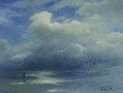 Albert Bierstadt Sea and Sky oil painting artist